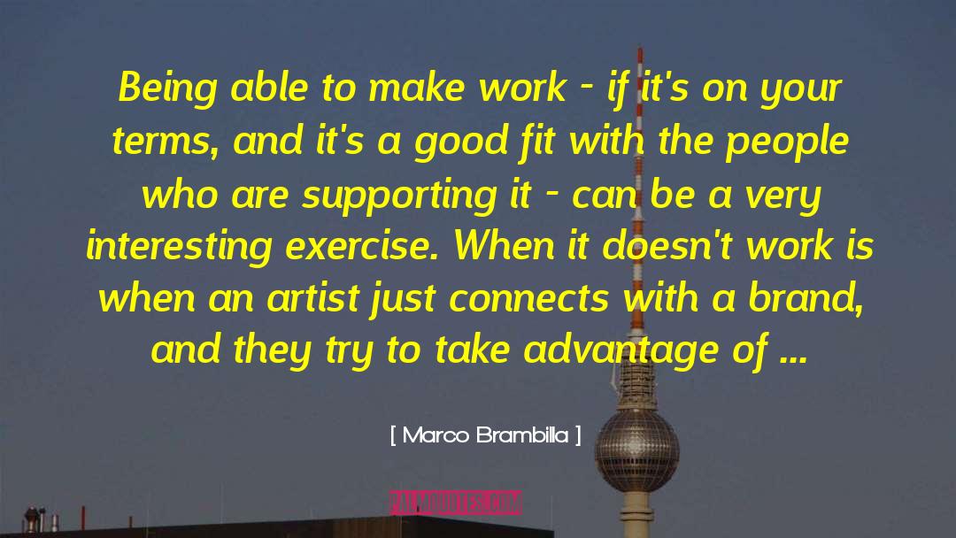 Advantage Of Both quotes by Marco Brambilla