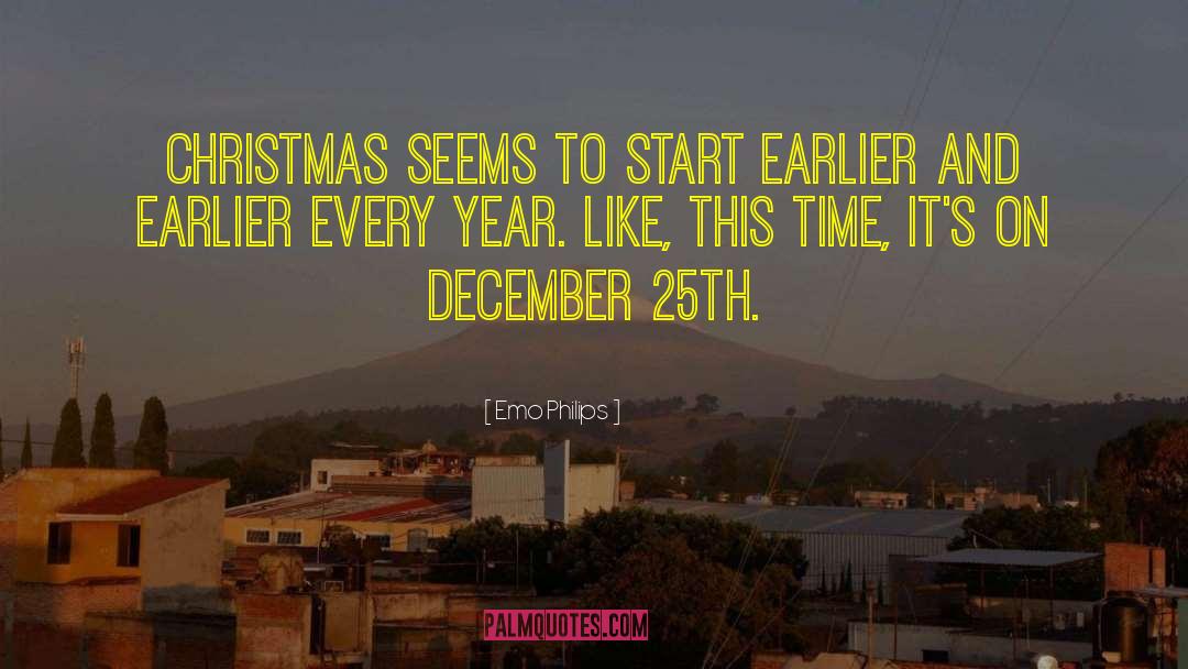 Advent Christmas quotes by Emo Philips