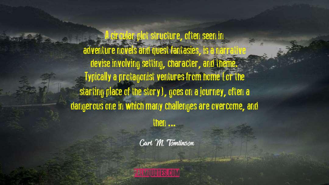 Adventure In Spanish quotes by Carl M. Tomlinson