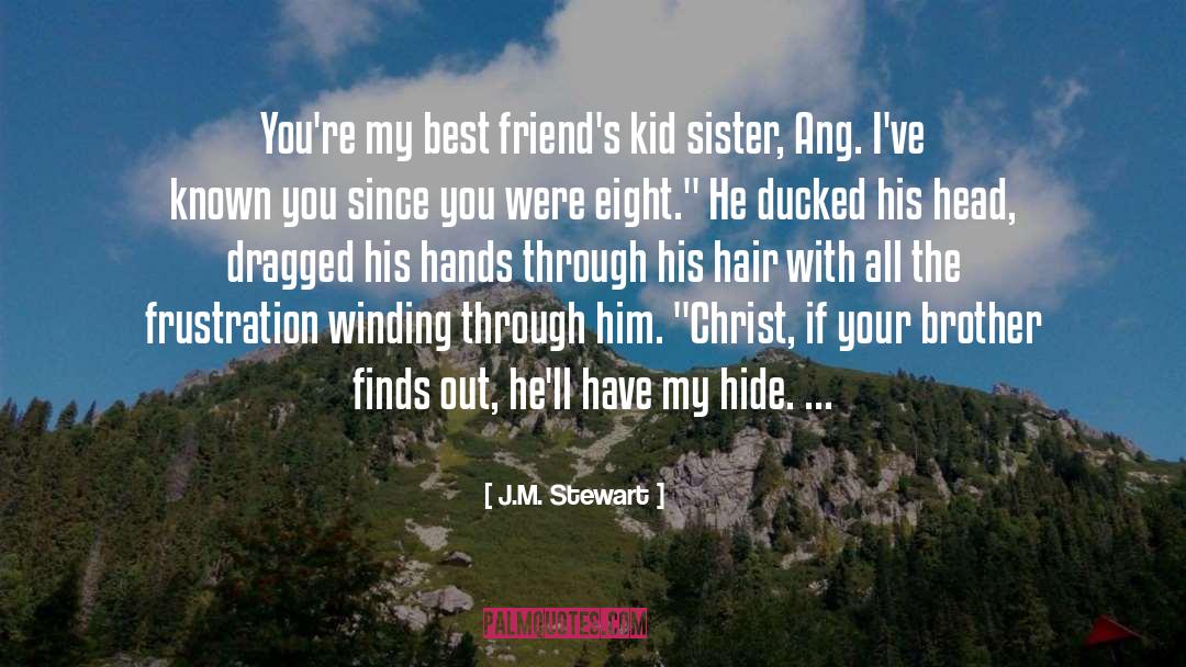 Adventure Romance quotes by J.M. Stewart