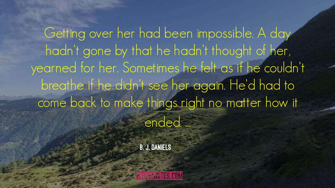 Adventure Thriller quotes by B. J. Daniels
