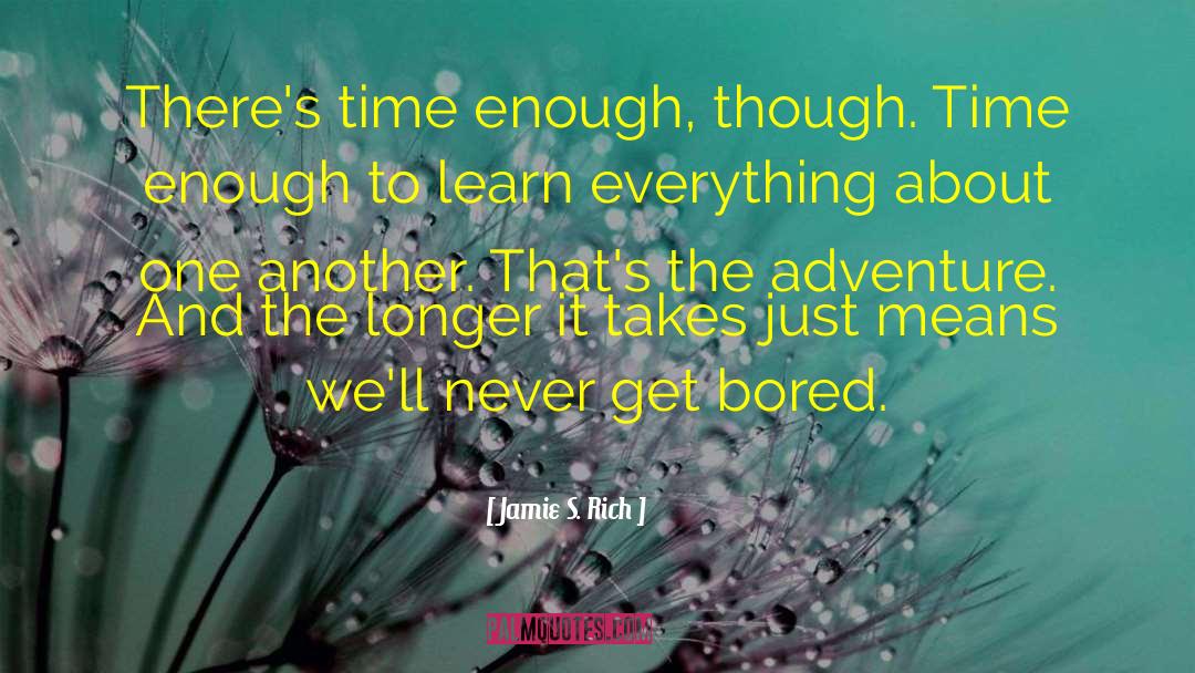 Adventure Time Evicted quotes by Jamie S. Rich