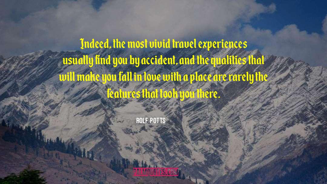 Adventure Travel quotes by Rolf Potts