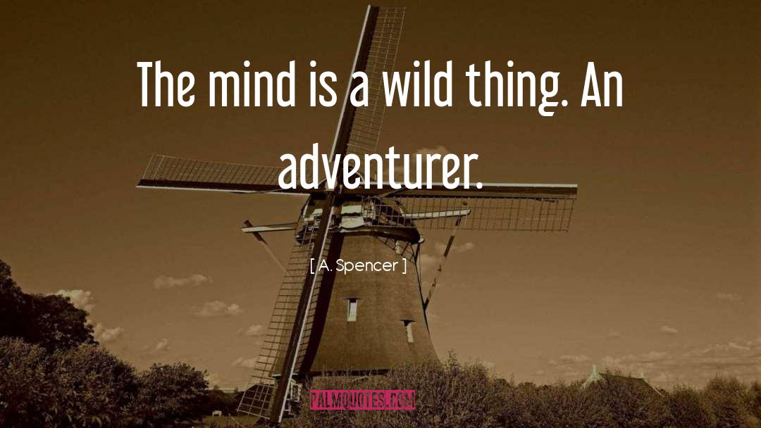 Adventurer quotes by A. Spencer