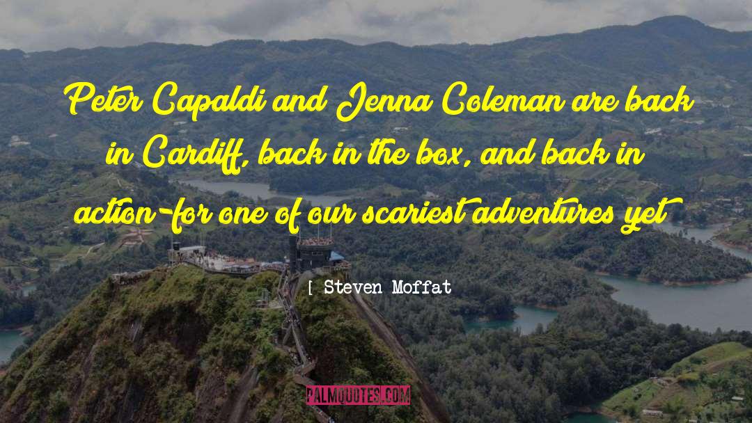 Adventures Of Kimball Mcryan quotes by Steven Moffat