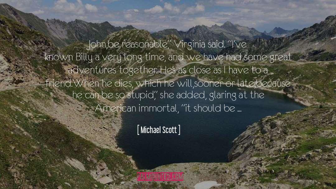 Adventures Overland quotes by Michael Scott
