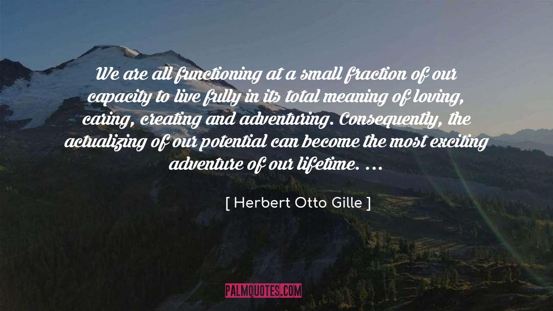 Adventures quotes by Herbert Otto Gille