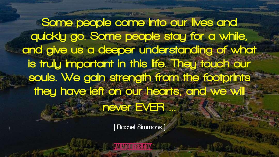 Adventurous Life quotes by Rachel Simmons