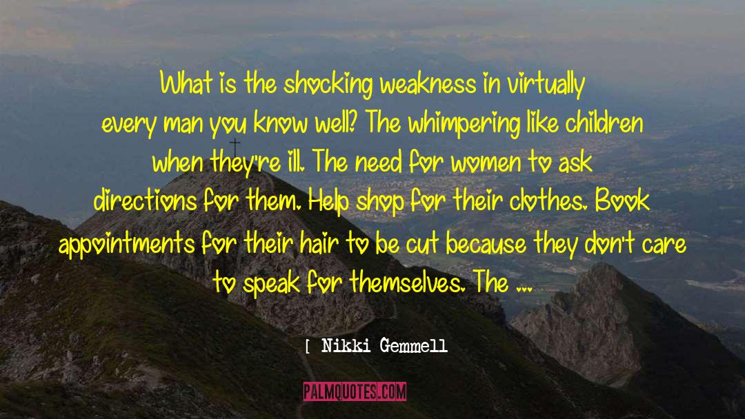 Adversarial Relationship quotes by Nikki Gemmell