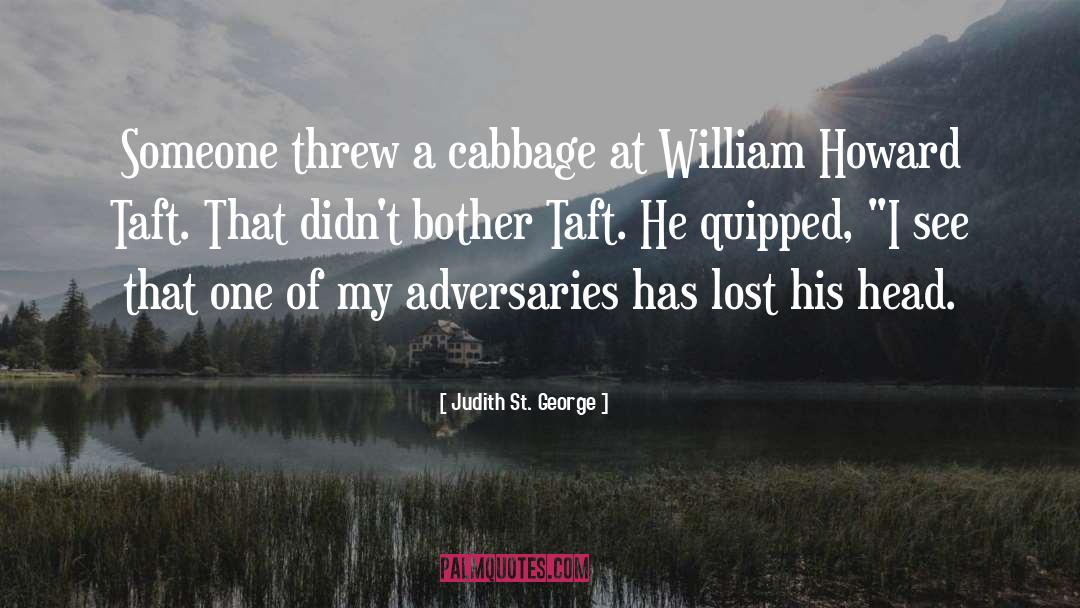 Adversaries quotes by Judith St. George