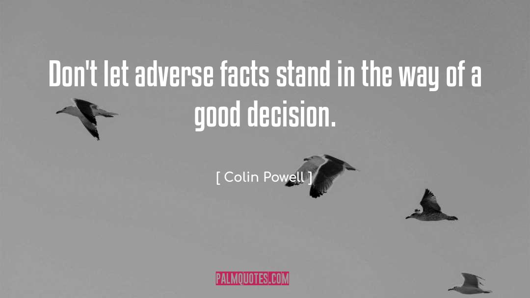 Adverse quotes by Colin Powell