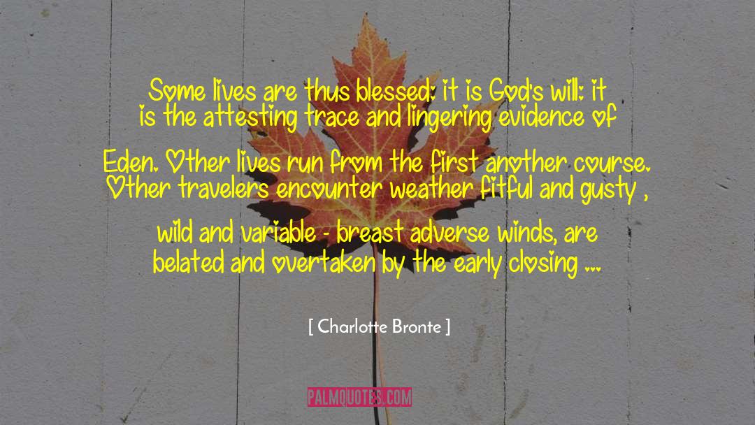 Adverse quotes by Charlotte Bronte