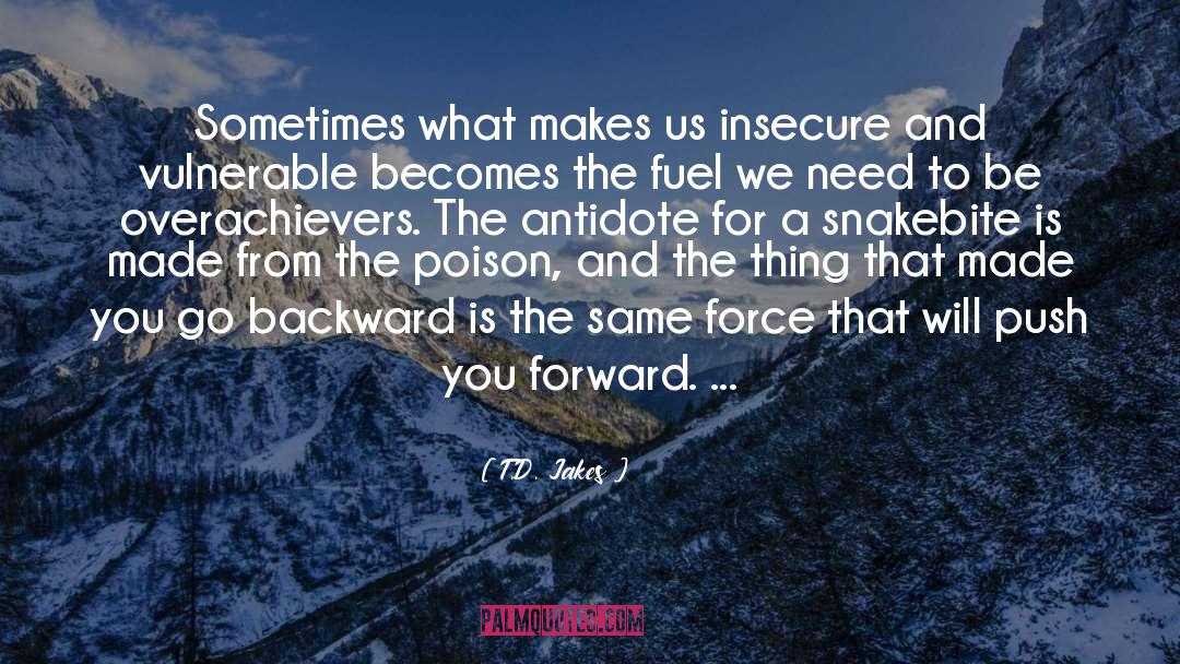 Adversity And Attitude quotes by T.D. Jakes