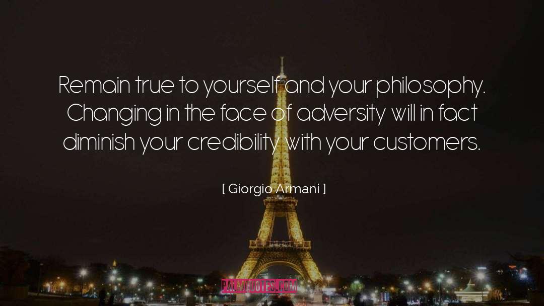 Adversity And Perseverance quotes by Giorgio Armani