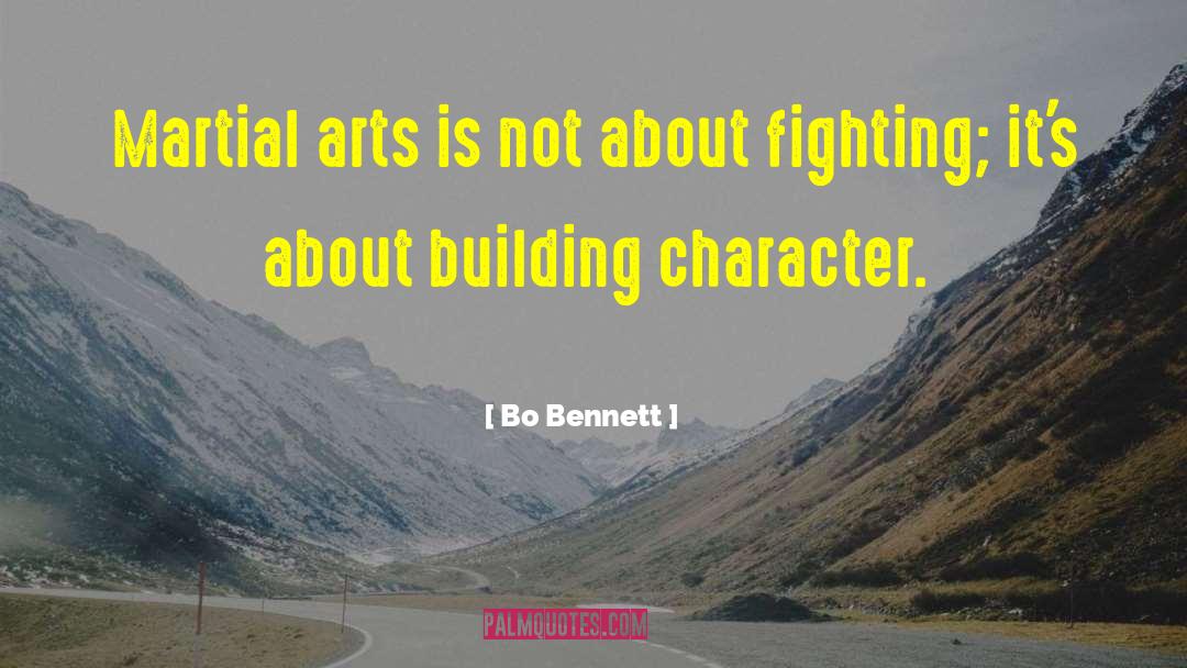 Adversity Building Character quotes by Bo Bennett