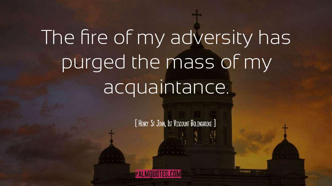 Adversity Motivational quotes by Henry St John, 1st Viscount Bolingbroke