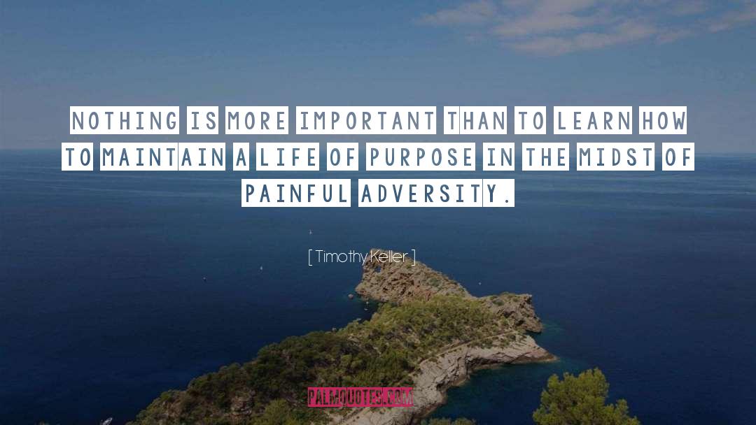 Adversity quotes by Timothy Keller