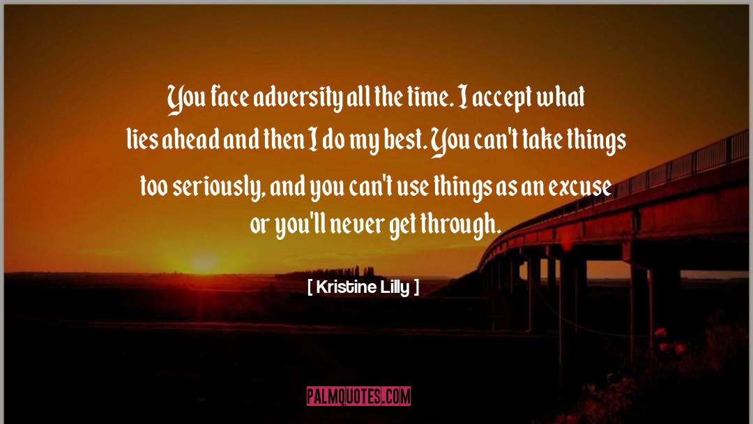 Adversity quotes by Kristine Lilly