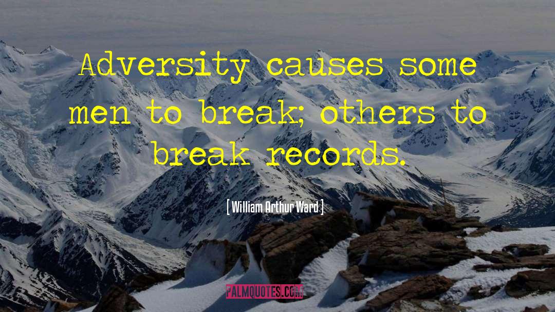 Adversity Sports quotes by William Arthur Ward