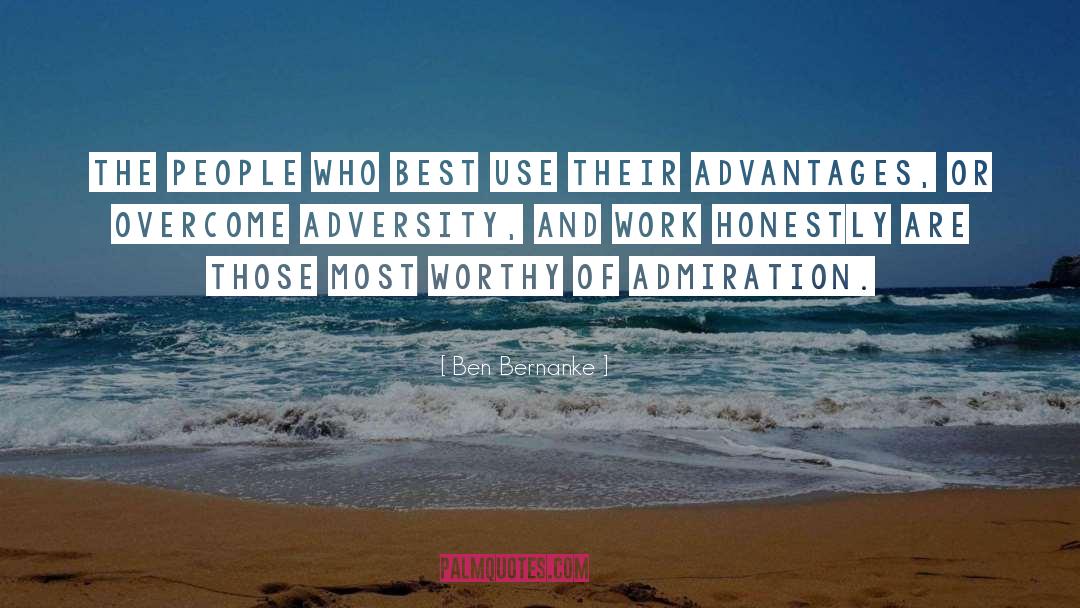 Adversity Sports quotes by Ben Bernanke