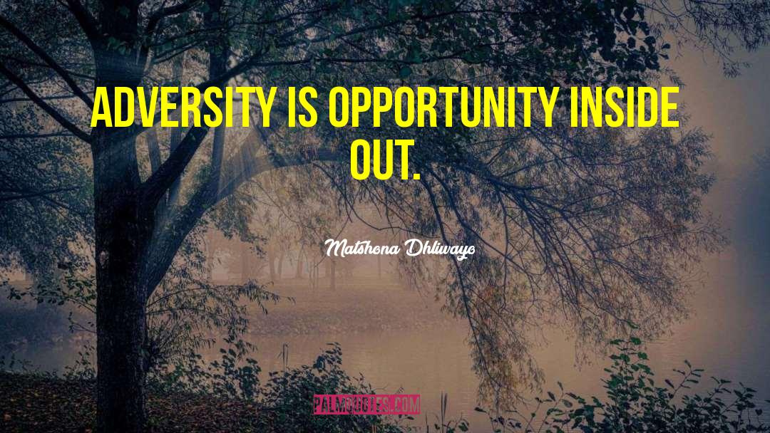 Adversity Sports quotes by Matshona Dhliwayo