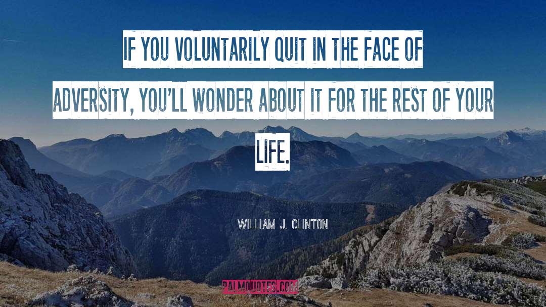 Adversity Sports quotes by William J. Clinton