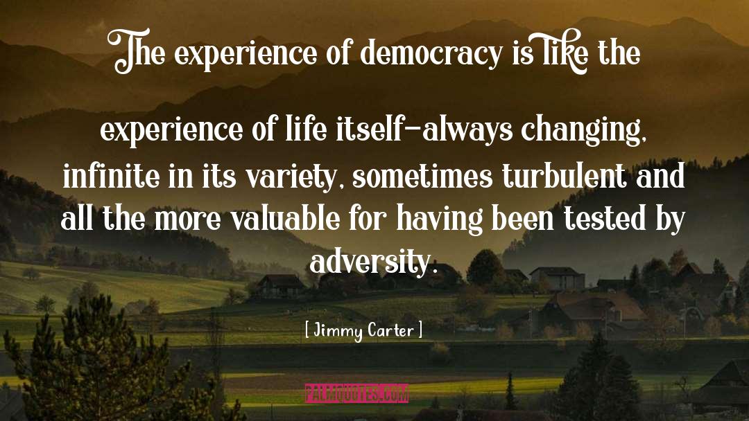 Adversity Sports quotes by Jimmy Carter