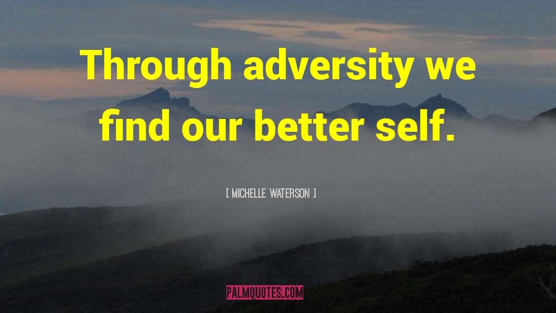 Adversity Sports quotes by Michelle Waterson