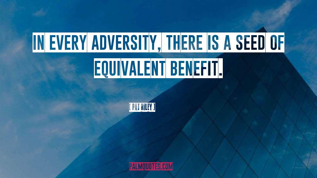 Adversity Sports quotes by Pat Riley