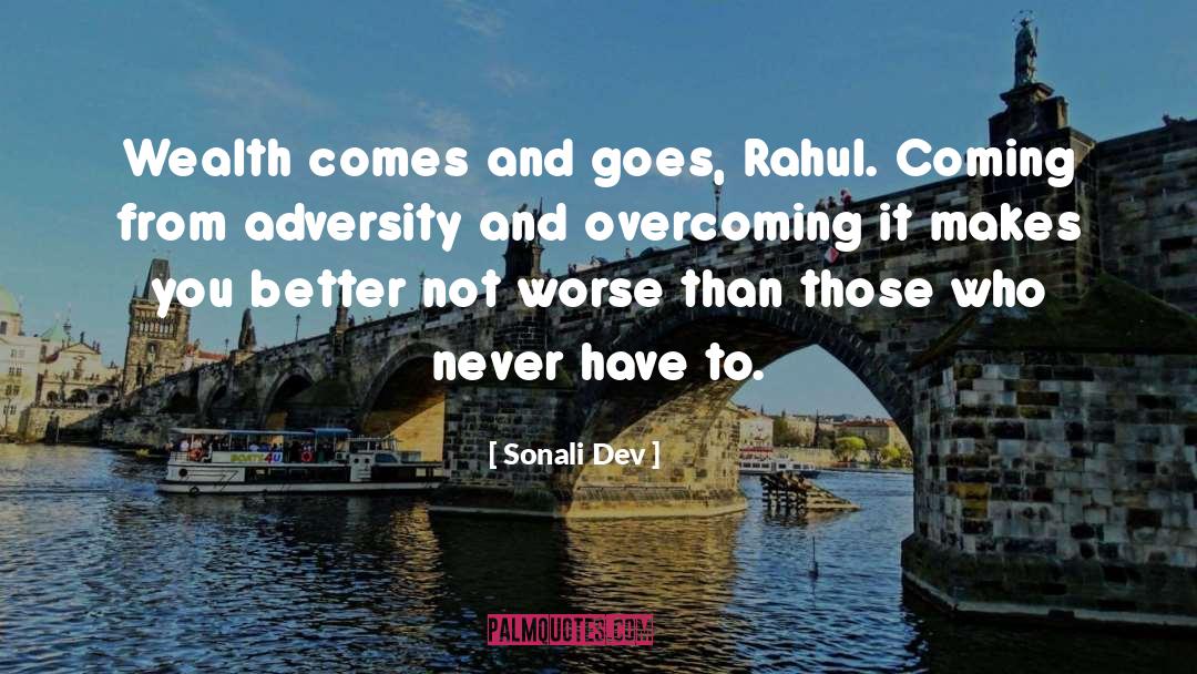 Adversity Sports quotes by Sonali Dev
