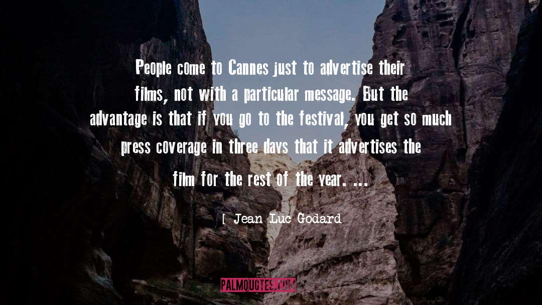 Advertise quotes by Jean-Luc Godard