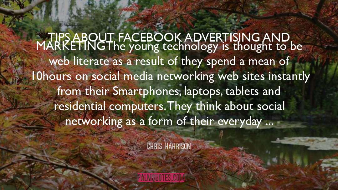 Advertise quotes by Chris Harrison