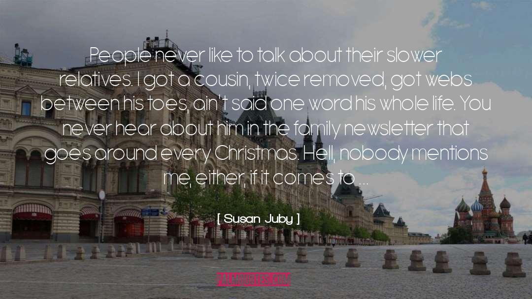 Advertise quotes by Susan Juby