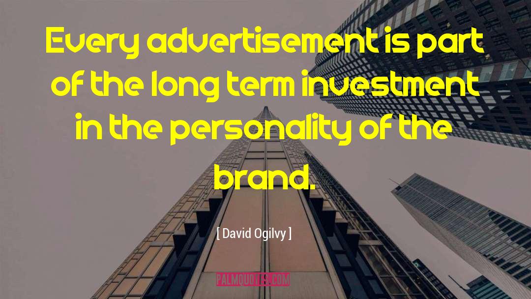 Advertisement quotes by David Ogilvy