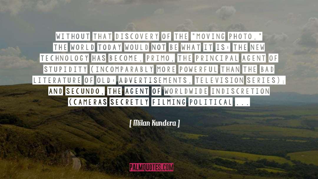 Advertisements quotes by Milan Kundera