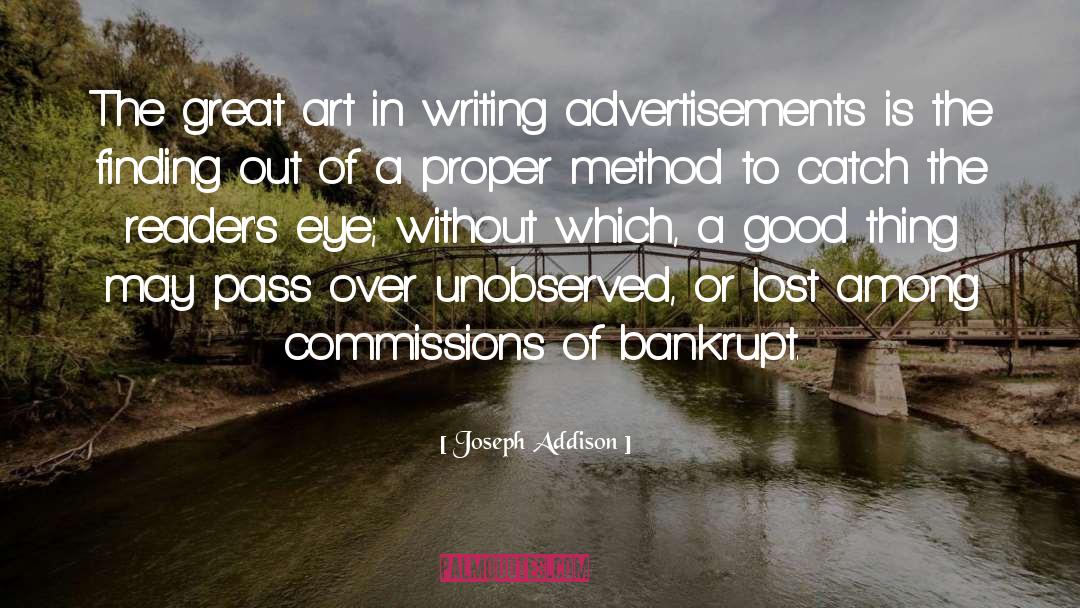 Advertisements quotes by Joseph Addison