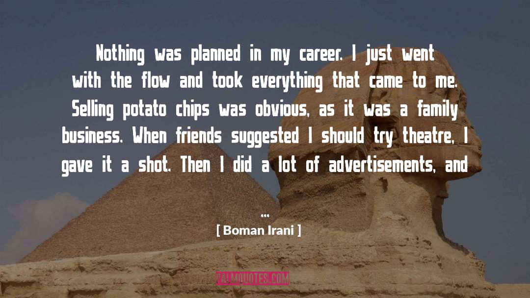 Advertisements quotes by Boman Irani