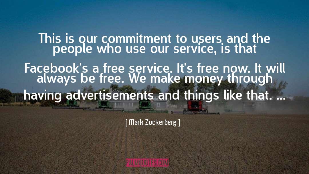 Advertisements quotes by Mark Zuckerberg