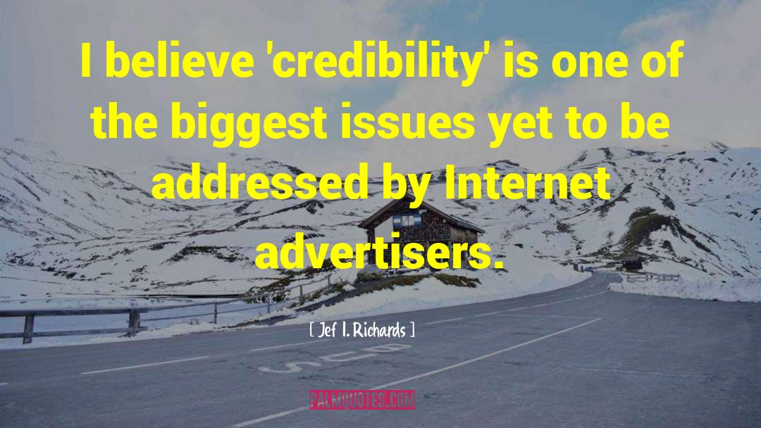 Advertiser quotes by Jef I. Richards
