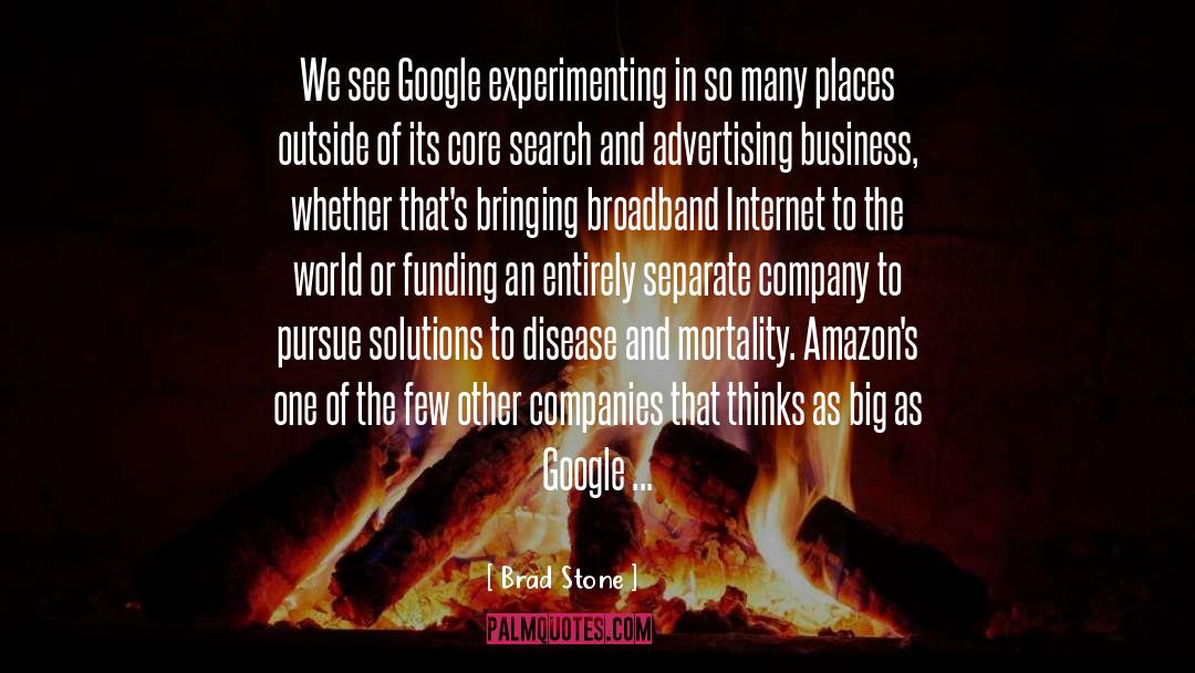 Advertising Business quotes by Brad Stone