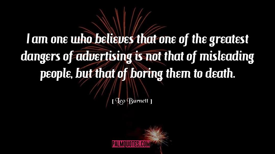 Advertising Consumerism quotes by Leo Burnett