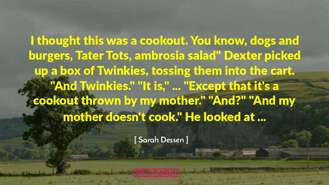 Advertising Humor quotes by Sarah Dessen