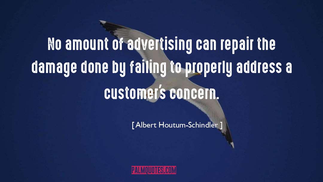 Advertising quotes by Albert Houtum-Schindler