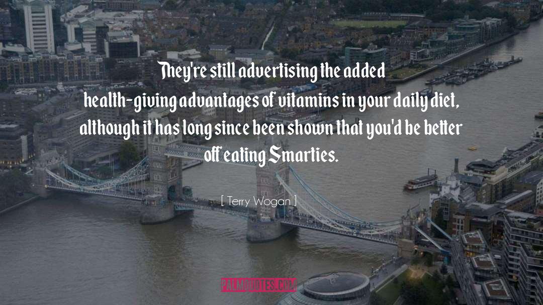 Advertising quotes by Terry Wogan