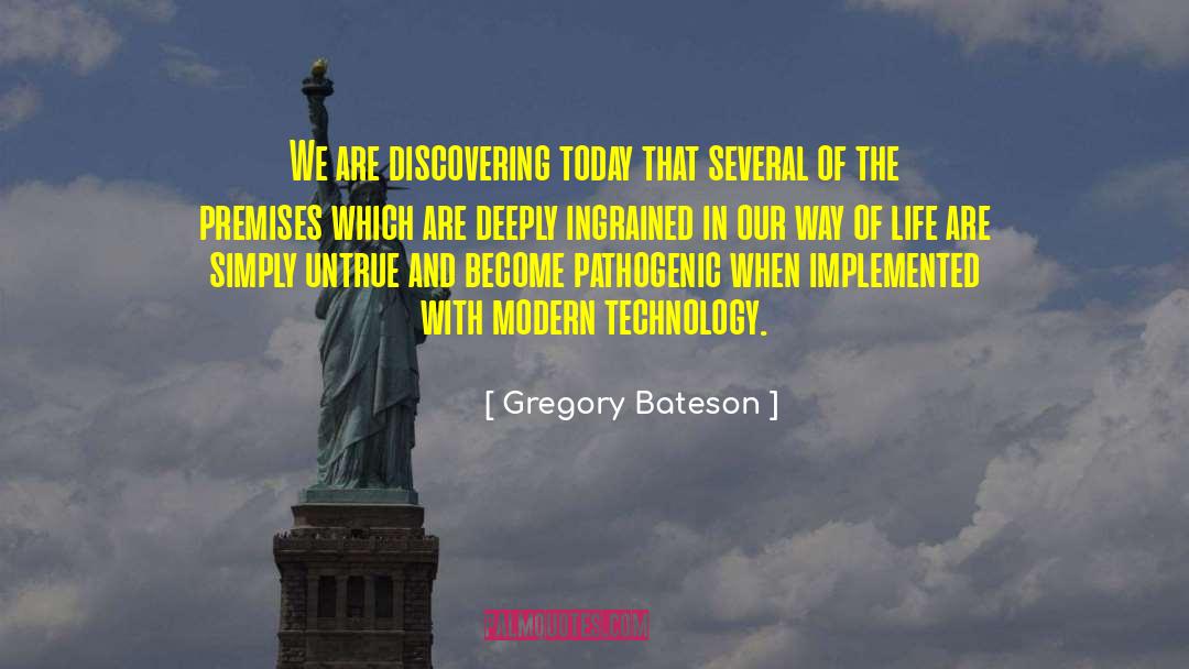 Advertising Technology quotes by Gregory Bateson