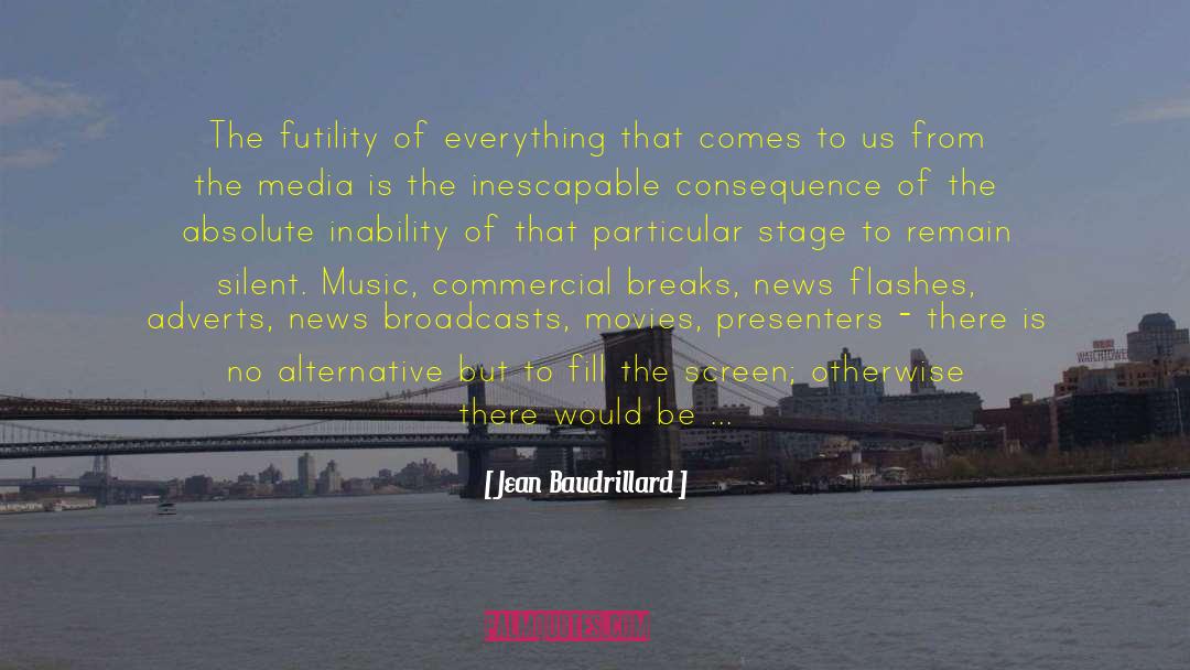 Adverts quotes by Jean Baudrillard