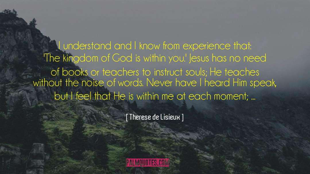 Advice Daily Living quotes by Therese De Lisieux