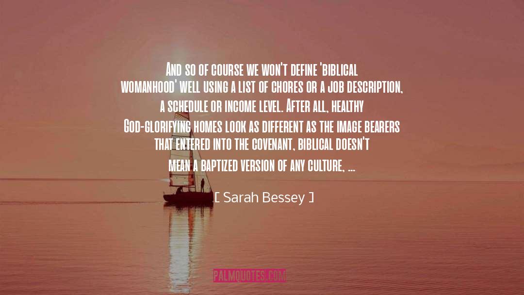 Advice Daily Living quotes by Sarah Bessey