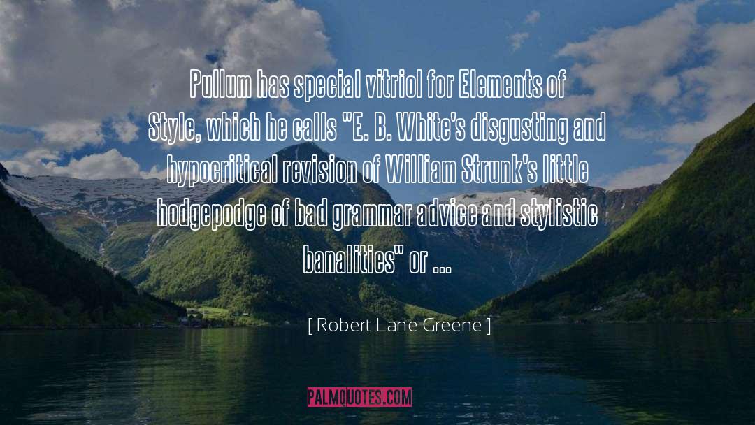 Advice For Adolescent quotes by Robert Lane Greene