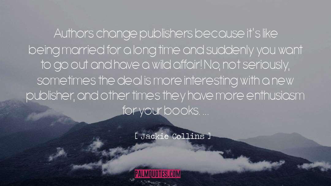 Advice For Authors quotes by Jackie Collins